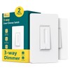 TREATLIFE 3 Way Smart Dimmer Switch 2 Pack, 2 Master