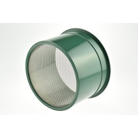 SE 5.5 Inch Mini Stackable Classifier Gold Prospecting Pan - 20 Holes/Square Inch Stainless Steel Mesh Sifting Pan, Green