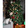 rbol de Navidad Artificial Tamao 210cm, rbol Navideo con Base