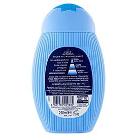 Felce Azzurra Duschgel White Musk - Duschformel mit einem frischen, leicht blumigen Duft nach weißem Moschus - ph-neutral - 6er Pack (6 x 250ml)