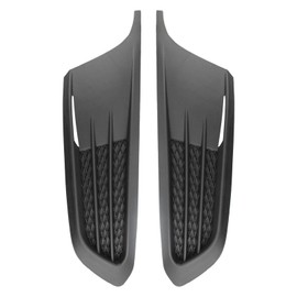 AUTOKAY Set of 2 Fog Light Cover Left Driver and Right Passenger Side Front Bumper Grille Grill Cover Fits for Volkswagen Jetta 2011-2014