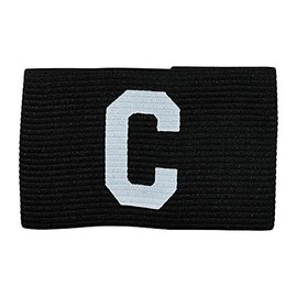 Precision Unisex' s Big C CaPTains Armband, Black-white, Senior, K-REY-TR40B