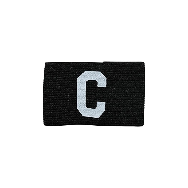 Precision Unisex' s Big C CaPTains Armband, Black-white, Senior, K-REY-TR40B