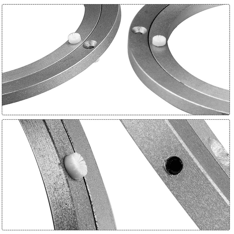 CBTONE 12 Inch Aluminum Lazy Susan Bearing Turntable Bearings 300mm