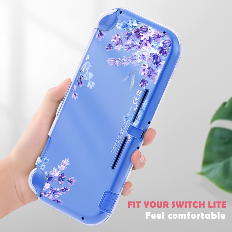 DLseego Case Compatible with Switch Lite, Protective PC Cover for