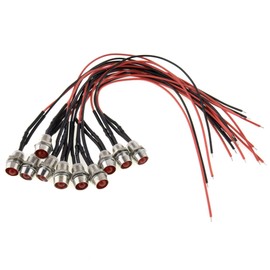 Screw-On LED 24 V Red Light Point Starry Sky Screwable