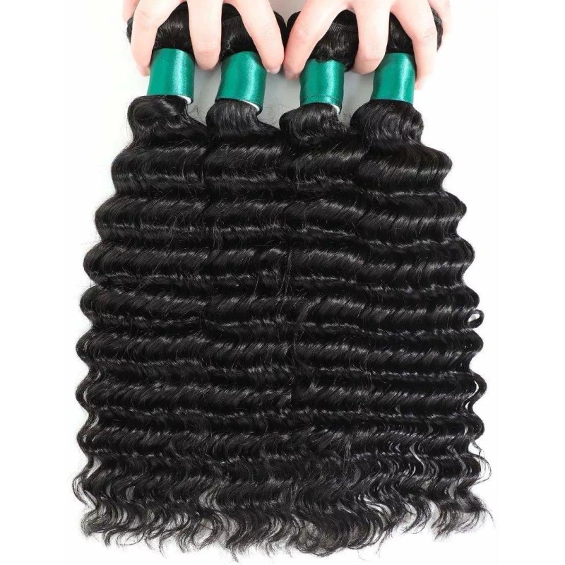 Lizourey Extensiones De Cabello Humano Negro Natural 22in 100gr