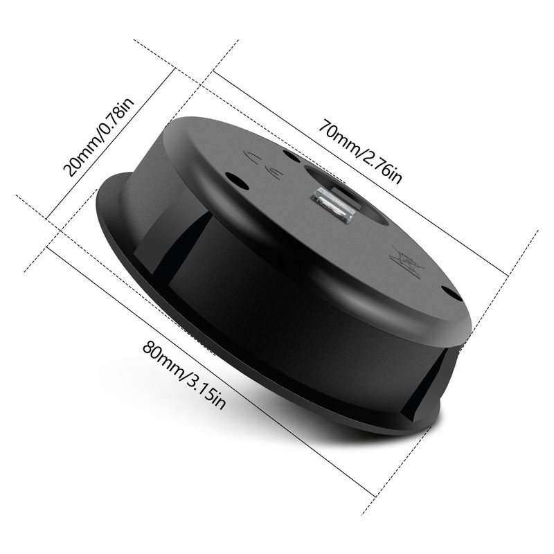 GENYESTAR Solar Light Replacement Top 4 Pack (3.15" x 2.76"