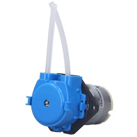 Peristaltic Pump 5W 60 ml per minute Compact Size Lightweight for Liquid Transfer Liquid Sampling And Analysis Watering (24V)