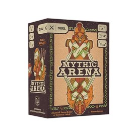 Blackrock Games Mythic Arena - Card Game for 2 Players - Small Format - Strategy Game - Ideal for Couples - Ages 10+ - Fast Game in 15 Minutes - Grrre Games