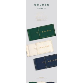 BTS Jungkook Golden 1st Solo Album Full 4 Version SET SHINE Version+SOLID Version+SUBSTANCE Version+Weverse Albums Version+Tracking Sealed
