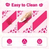 2 Pack Valentines Day Tablecloth,Valentines Day Decorations 54" x 108"