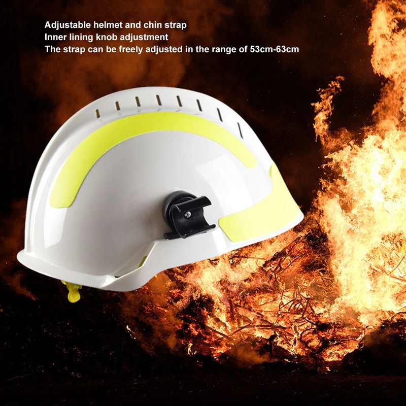 Safety Helmet Heat Resisting Shock Resistance Adjustable Hard Vented Rescue