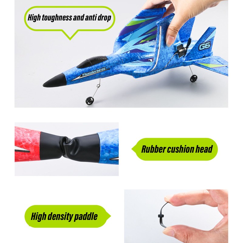 RC Glider Plane Waterproof Drop Resistant Dual Motor Remote Control