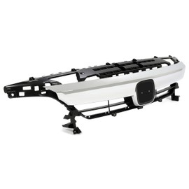 KUAFU Front Upper Grille Grill Compatible with 2021-2022 Honda Accord Chrome Bumper Hood Grille Silvery