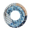 Majea 880021 Women's Loop Scarf, Blue 3, 180 x 90