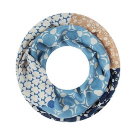 Majea 880021 Women's Loop Scarf, Blue 3, 180 x 90