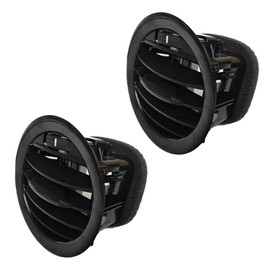 Pack of 2 Ventilation Grille Car Ventilation Trim Grille Cover Air Conditioning Ventilation Nozzle Ventilation Grille Compatible with Opel Corsa D Adam 2201099 13417363