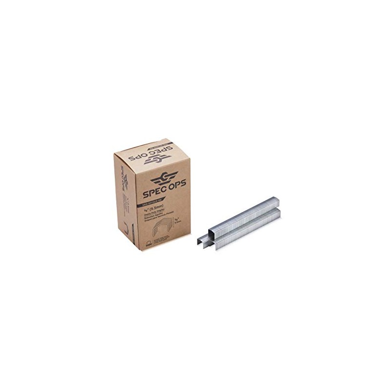 Spec Ops Tools 3/8" Staples for M68E Plier Stapler, 5,000