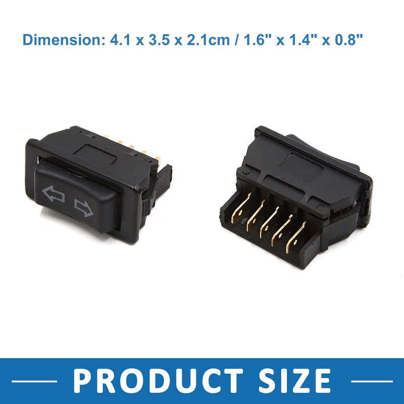 A ABSOPRO 5 Pin Power Window Door Electric Switch Control