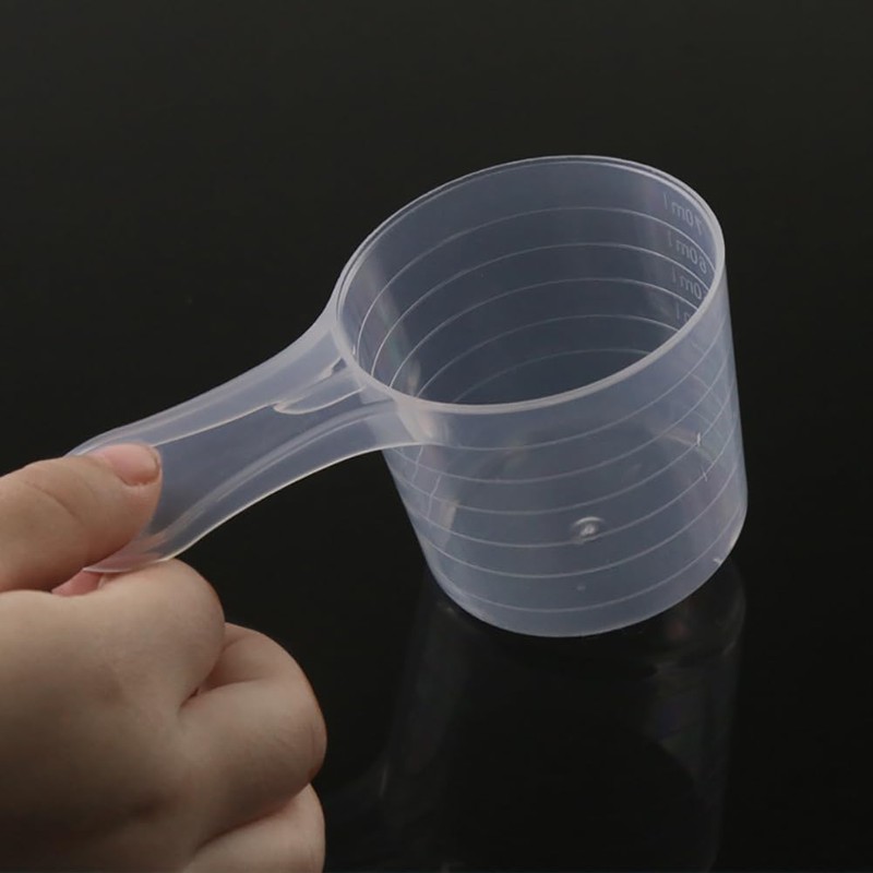 4 Pcs Small Plastic Measuring Scoops Kitchen Measuring Spoons Baking