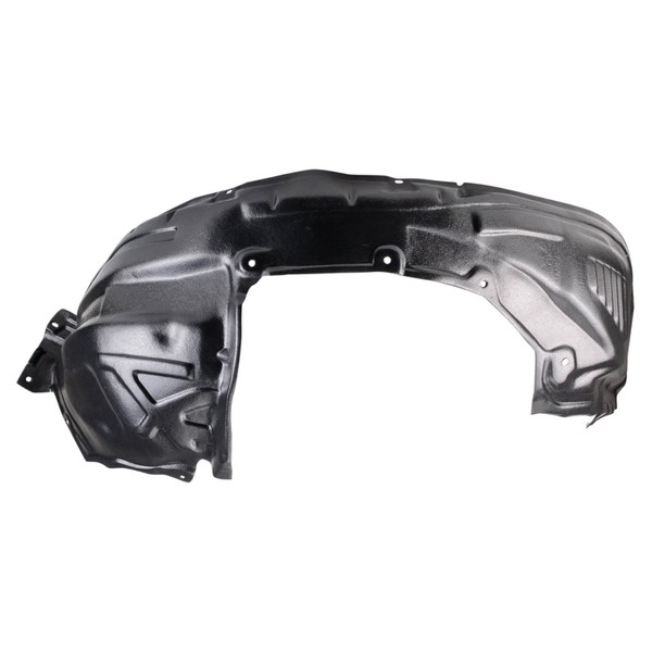 TRQ TRQ Front Left Inner Fender Liner Black Drivers Side