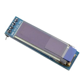 KKHMF 2pcs 0.91" IIC I2C Serial OLED LCD Module 128x32 3.3V/5V AVR PIC Arduino Compatible