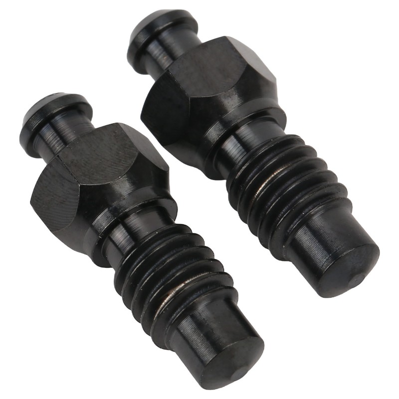 2Pcs Disc Brake Bleeder Screw Titanium Alloy M6 Rust Resistance