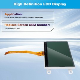 76-50248-00-AM LCD Display Replacement for Carrier Transicold X4 7500 7300 6500