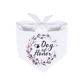 Dog Apparel Accessories Engagement Wedding Gifts for Dogs Lover Owner Dog Marriage Proposal Decorations Engagement Bridal Shower Gifts with Dogs Engaged Married Bandana Scraf Outfit Costume Clothes