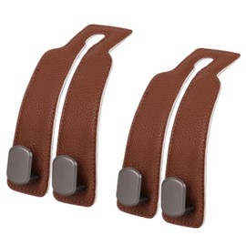 Slivery Color Car Hooks for Headrest 2PCS Car Seat Back Storage Hook Accessories