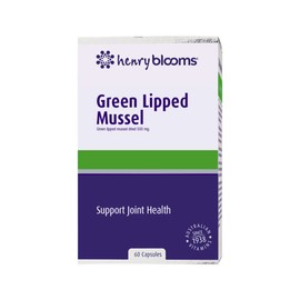 Henry Blooms Green Lipped Mussel 500mg 60 Capsules