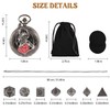 Banloga Mini DND Dice Set, 7 Pcs Metal Dice Set