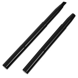 PACKOVE Cepillo De Cejas Doble Punta 2 Piezas Brocha Angular Profesional Y Mini Pincel Multifunción Con Tapa Para Definir Rellenar Y Peinar Cejas En Maquillaje Diario