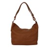 AMBRA Moda Women's Leather Handbag/Shoulder Bag/Cross-Body Hobo Bag, GL005 -