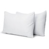 Aspire Homeware White Pillow Cases 2 Pack - Brushed Microfibre