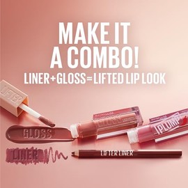 Maybelline Lifter Gloss Lip Gloss Makeup With Hyaluronic Acid, Hydrating, High Shine, Hydrated Lips, Fuller-Looking Lips, Petal, 0.18 fl. oz.         