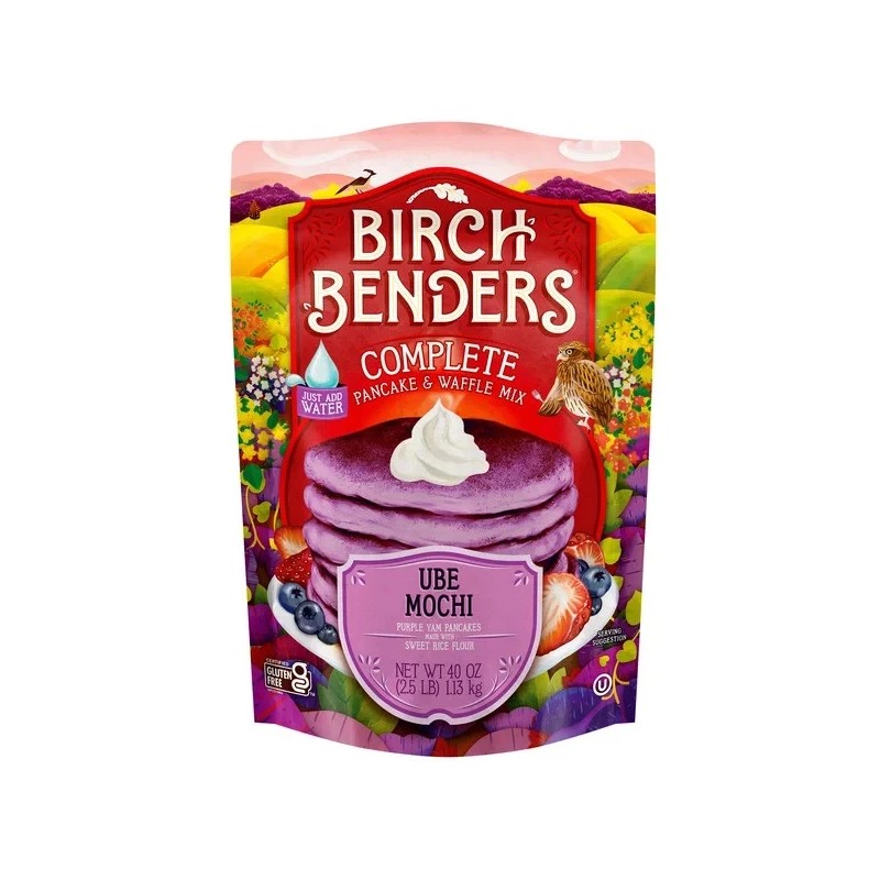 Birch Benders 2 Packs of Birch Benders Ube Mochi Complete