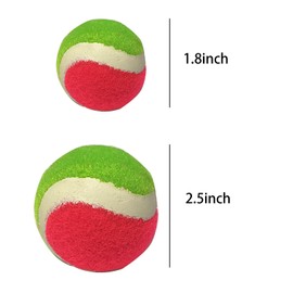 4 Pcs 2 Sizes Replacement Balls for Paddle Catch Toss Game Set Sport Outdoor Activities