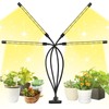 LED Grow Lights, 4 Heads Full Spectrum Plants Lights with