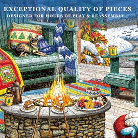 Jigsaw Puzzles for Adults, Christmas Puzzles,1000 Pieces for Jigsaw Puzzles for Adults,Winter Holiday Jigsaw Puzzles for Adults 1000 Pieces and Up, Christmas Puzzles Gift for Women &Mom