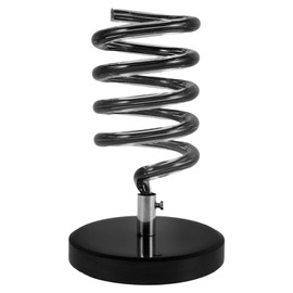 PACKOVE Blow Dryer Stand with Marble Base Spiral Hair Tool Holder for Organizing Blow Dryer Styling Tools Durable Elegant Bathroom Countertop Organizer