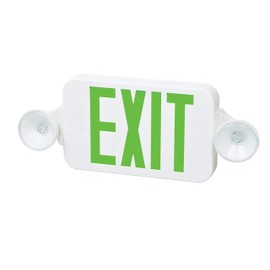 Fulham Lighting Fulham Emergency Exit Combo, FHEC30WG