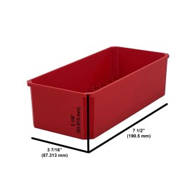 Milwaukee Packout Organizer Compatible AA AAA C D 9V Long Battery Insert Bin - Holds - 55 AA