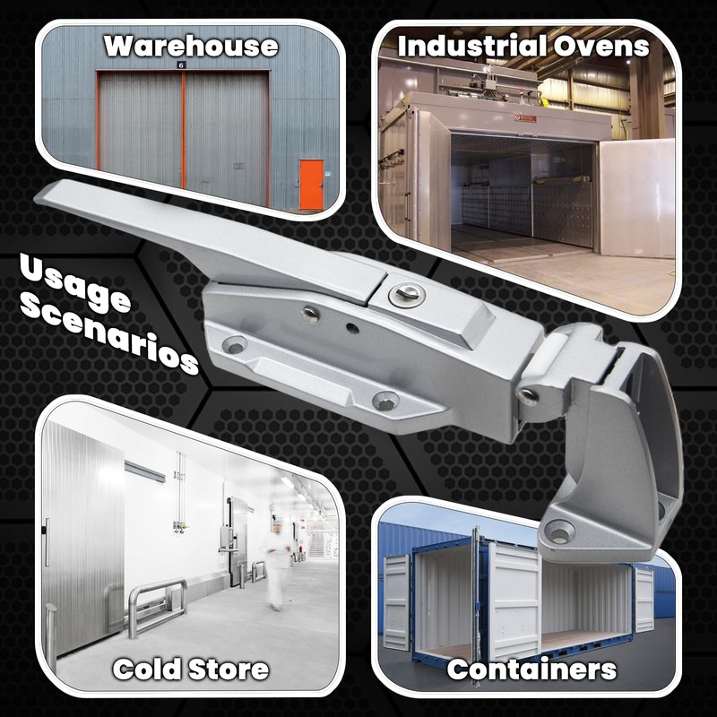 Preruner Walk in Cooler Door Closer Complete Latch Kit, Walk