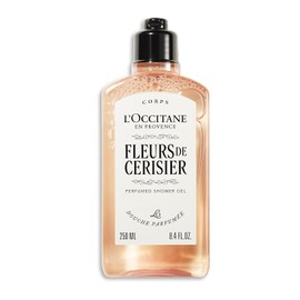 L'OCCITANE - Fleurs de Cerisier (Cherry Blossom) Shower Gel - Fruity, floral and musky fragrance - Made in France