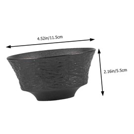 FRCOLOR Men's Ceramic Shaving Bowl Natural Soap Foaming Container for Skin Care Elegant Design for for Grooming Enthusiasts