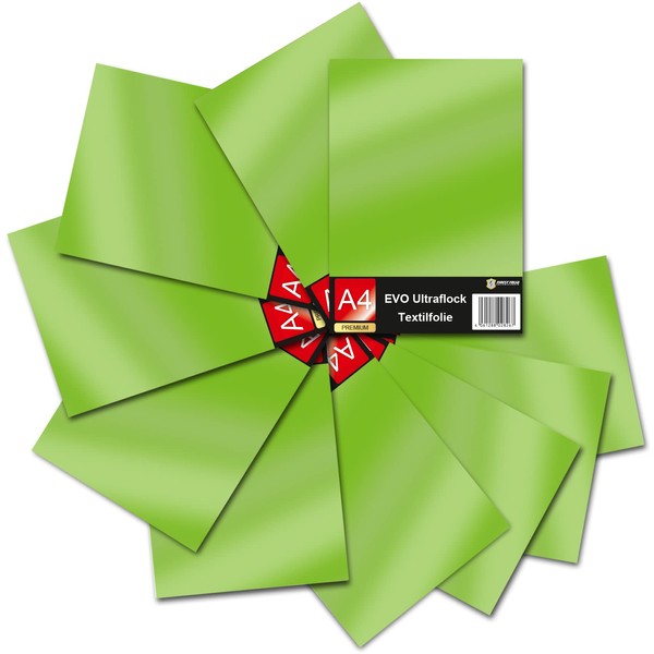 Evo Ultraflock Textile Film for Plotter, 33 Colours, Flock Film