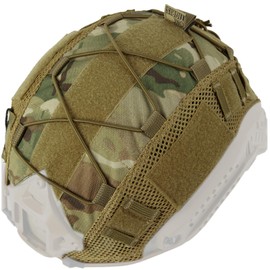 OneTigris Helmet Cover Airsoft Helmet Without Helmet for FAST PJ Helmet in Size M/L, Camo