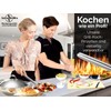 InstrumenteNRW Chef’s stainless steel meat/barbecue tongs, various lengths available., 35,0 cm, Silver